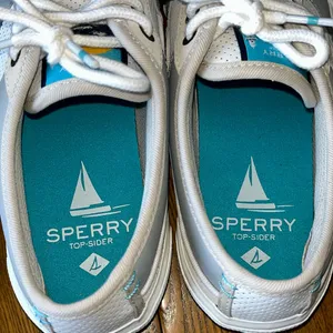 Sperry white sneaker size 6.5 thumbnail 6