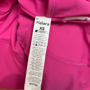 Halara SoftlyZero Airy U Neck 2 in 1 Pocket Mini Dress XS Pink Tennis Golf New thumbnail 4