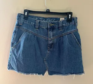 Free People Denim Skirt thumbnail 1