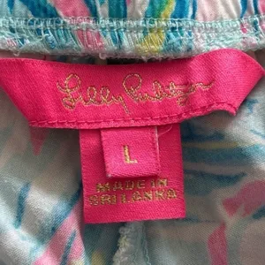 Lilly Pulitzer Katia‎ Short with Pocket in Blue Ibiza Gimme the Juice Size Large thumbnail 3