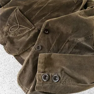 Ambition Brown Corduroy Blazer Size L thumbnail 8