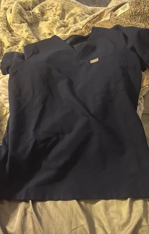 figs navy blue scrub set thumbnail 1