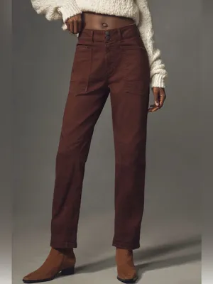 New with Tags Pilcro The Wanderer Relaxed Mis Rise Pant Sz 27 thumbnail 2