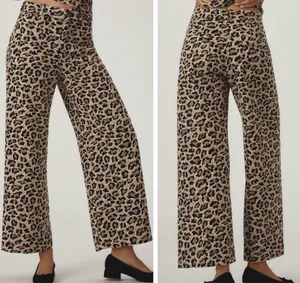 Anthropologie Maeve The Ettie Knit High-Rise Crop Wide-Leg Pants, Size 25 thumbnail 2
