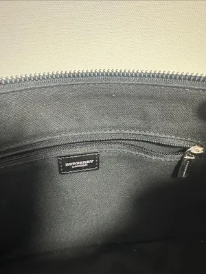 Burberry Suede Nova Check Vintage Shoulder Bag Leather Luxury Classy thumbnail 12