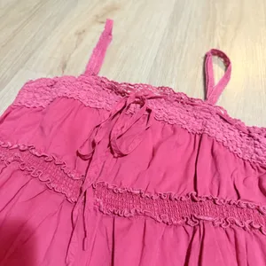 Vintage Y2K Old‎ Navy Smocked Babydoll Cami size XS thumbnail 4