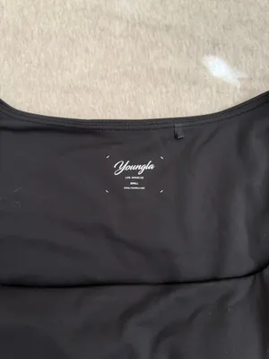 Young LA Long Sleeve Crop Top thumbnail 2