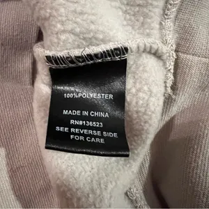Brooklyn Cloth Tan Self Love Club Cropped Crewneck Women’s Medium thumbnail 4