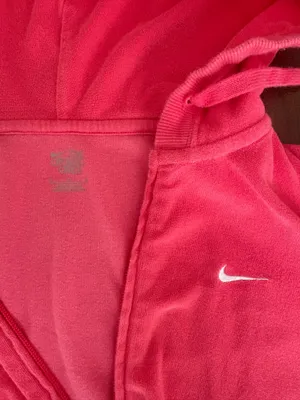 The Athletic Dept Nike Pink Zipper Hoodie thumbnail 5