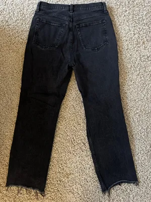 Abercrombie The Ankle Straight Ultra High Rise thumbnail 2