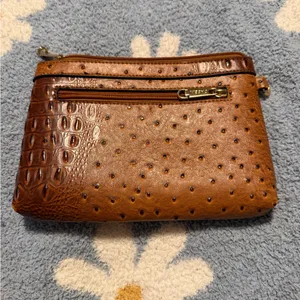 Brown Textured Clutch thumbnail 2