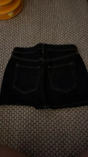 Target Black Jean Skirt thumbnail 4