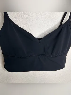 Lululemon Align Sweetheart Bra *Light Support, A/B Cup Black 6 thumbnail 3
