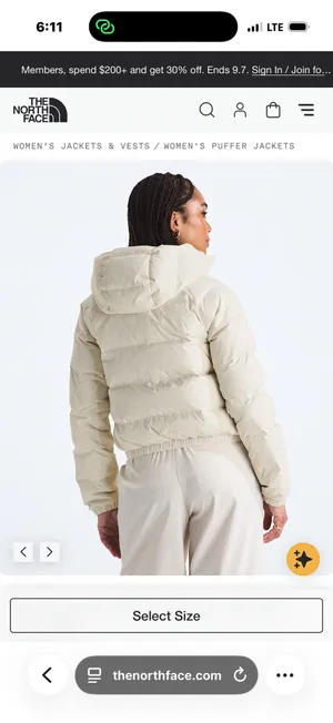 The North Face Puffer Jacket thumbnail 2