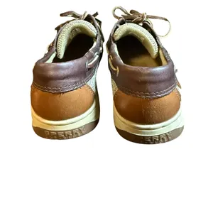 Sperry Top-Sider Womens Brown Leather Boat Shoes Preppy Nautical Size 6.5M thumbnail 2