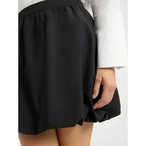 Scoop Womens Mini Skirt Size 16 Black Tech Mini Bubble Hem Relaxed Fit Stylish thumbnail 3