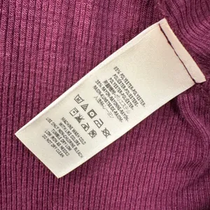 Free People Ribbed High Neck Tank Top Women's X-Small Purple Sleeveless Swing thumbnail 7