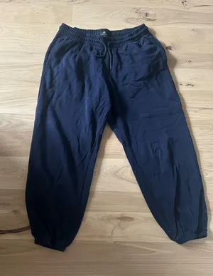 H&M Navy Blue Jogger Sweatpants thumbnail 1