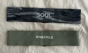 SoulCycle Black Camo and Olive Headbands thumbnail 1