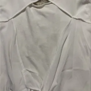 Zara Elegant White Cut Out Tie-Back Blouse Size S thumbnail 9