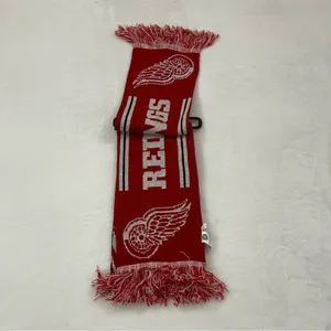 Detroit Red Wings NHL Hockey Team Logo FOCO Acrylic Winter Scarf Scarve Unisex thumbnail 2