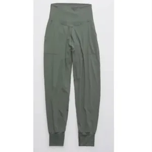 Offline‎ by Aerie Women's Size Small High Waisted Jogger Pants Light Olive Green thumbnail 2
