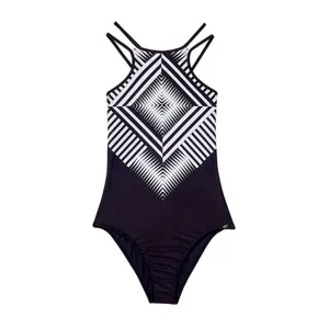 PilyQ New. Black and white beaded swimsuit. Small. thumbnail 10