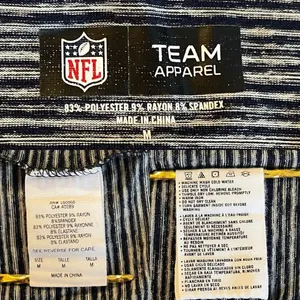NFL New York Jets Tee Shirt | Grey & White Stripes, Short Sleeves thumbnail 6