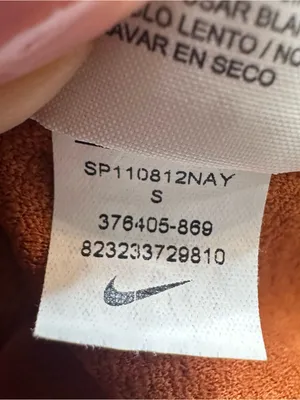 Nike Women's Burnt Orange Half-Zip Pullover Nike Golf Size Small thumbnail 11