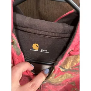 Carhartt full-zip hoodie featuring Realtree camouflage‎ medium 8-10 thumbnail 2