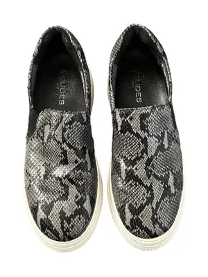 J/SLIDES Snake Skin Platform Slip On Sneakers 7 thumbnail 1