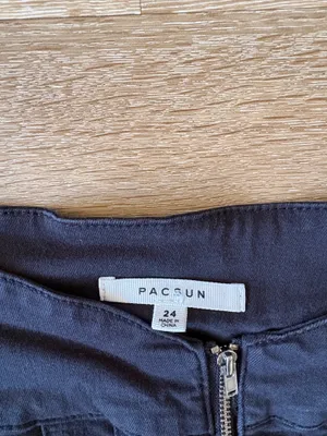 PacSun Denim Black Mini Skirt thumbnail 5