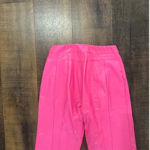 I.AM.GIA Pink Faux Leather Straight Leg Pants XS thumbnail 8