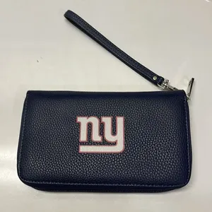 NFL Officially Licensed Zip Organizer Blue Wallet New York Giants Wristlet thumbnail 4