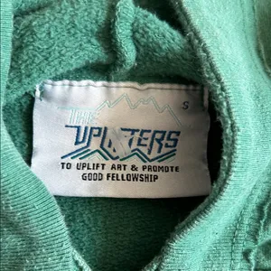 Wave Logo Green Women's Hoodie thumbnail 2