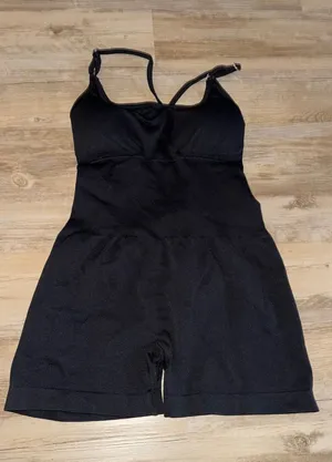 SheIn Black bodysuit thumbnail 1