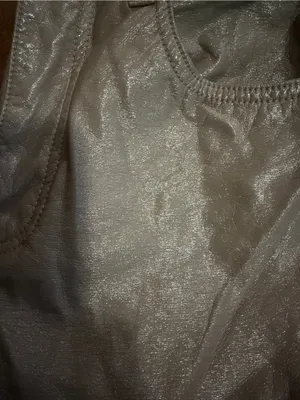 Abercrombie Woman’s Taupe Metallic High Rise Straight-Leg Pants- Sz 25 thumbnail 4