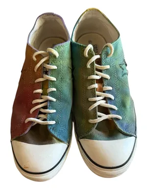 Vintage Converse One Star Rainbow Gradient Low Top Sneakers Women’s Size 10 thumbnail 2