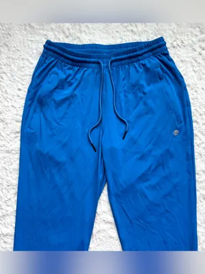 G Gradual Womens Jogger Pants M Blue Zipper Pocket Tapered Running Lounge Travel thumbnail 6