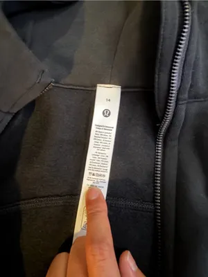 lululemon athletica Black Full-Zip Scuba Hoodie thumbnail 3