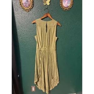 Ramy Brook Hailey Dress - Olive Green color. Size Medium thumbnail 6
