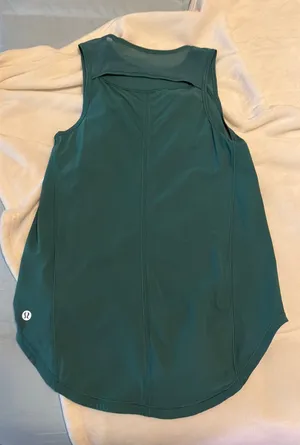 Teal Lululemon Tank Top thumbnail 1
