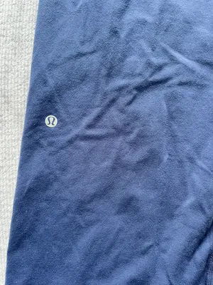 Lululemon Navy Wide Leg Yoga Pants thumbnail 4