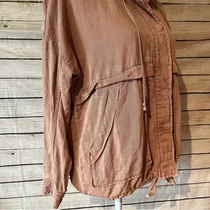 Lucky Brand Zipper Utility Jacket In Rose thumbnail 3
