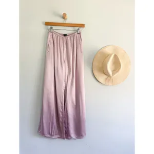 J.Crew | NWT Cosmo Pant in Luster Charmeuse Subtle Mauve | Sz XS thumbnail 2