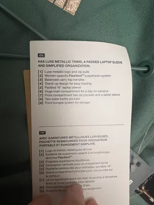 The North Face Women’s Jester Luxe Laptop Backpack Dark Sage Green New thumbnail 7