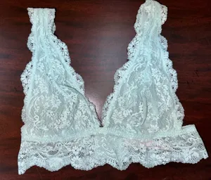 Victoria’s Secret Lace Triangle Bralette Size Medium thumbnail 1