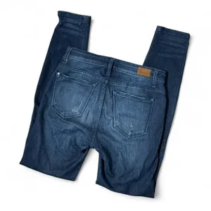 Judy‎ Blue Womens Jeans Size 5/27 Dark Wash Skinny Jeans Comfort Stretch Denim thumbnail 2