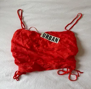 Urban Outfitters Orange Crop Tank thumbnail 1