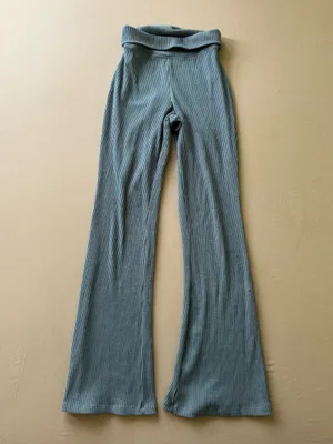 Wild Fable Rib Knit High Waisted Flared Leggings thumbnail 2